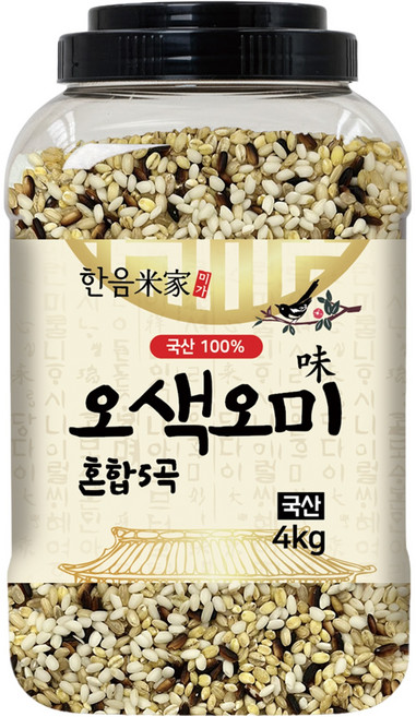 한음미가 오색오미 혼합5곡, 4kg, 1개