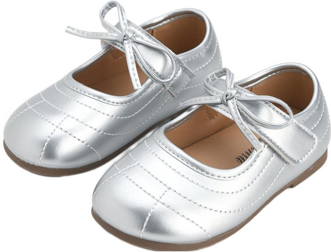 래빗풋 라이닝 8자 등리본 구두