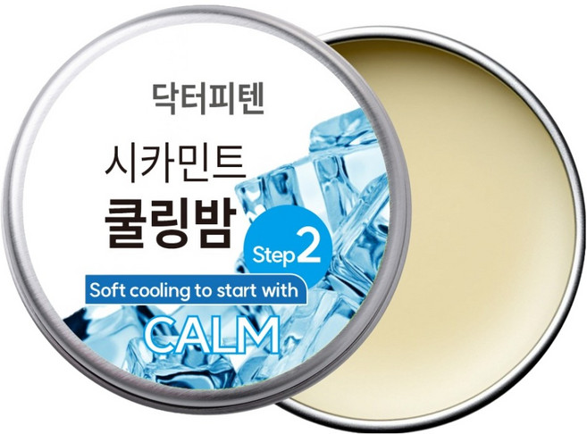 닥터피텐 시카민트 쿨링밤 Step2 B22, 26g, 1개