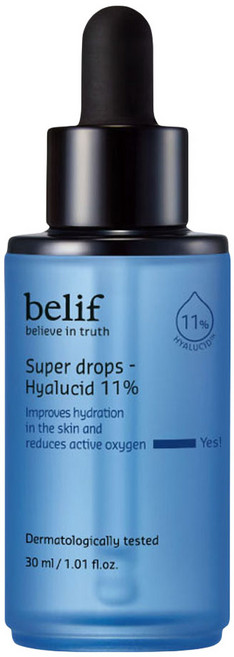 belif 超能玻尿酸保濕安瓶, 30ml, 1個