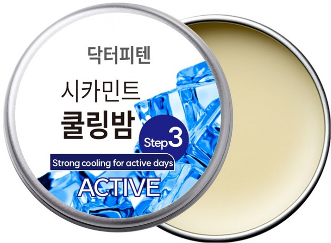 닥터피텐 시카민트 쿨링밤 Step3 B23, 26g, 1개