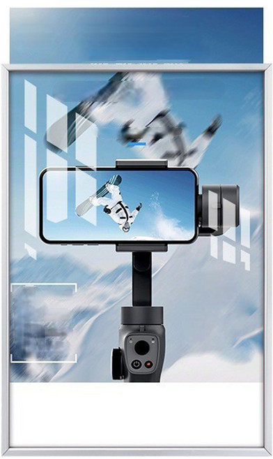 Sun & Dream A4 證件 海報 照片 展示板 相框 直式, 1個, 銀色