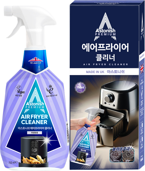 아스토니쉬 에어프라이어 클리너, 1개, 750ml