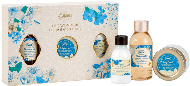 사봉 리츄얼 3 프로덕트 바디케어 3종 세트 더 원더스 오브 자스민, 1세트