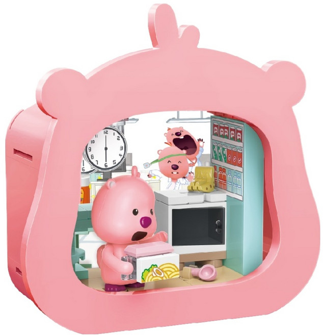 킵플레이 잔망루피 블록 탕비실, 1개