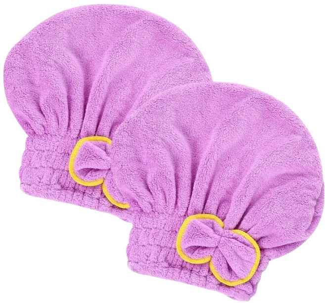 아케이바이 노터치 빨리 마르는 헤어타올, 2개