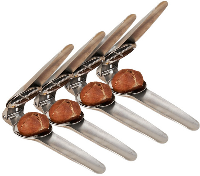 아케이바이 스텐 밤칼집 가위, 4개