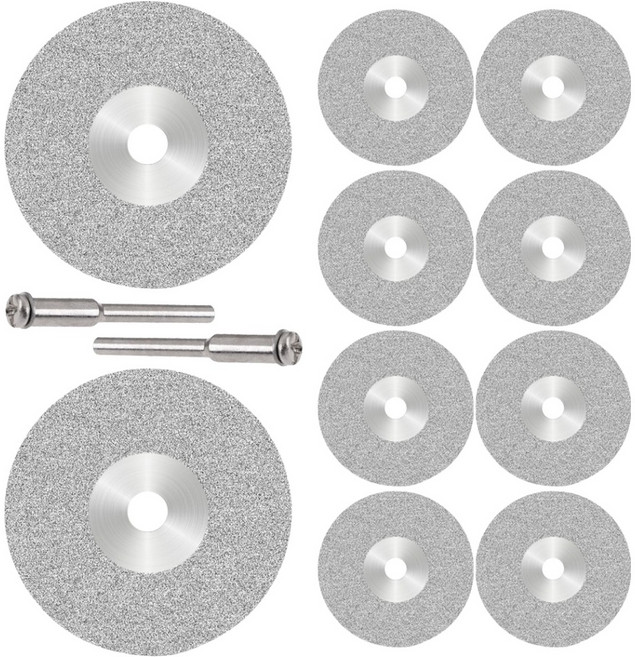 공구엔 미니 그라인더 디스크휠 10p 맨드렐 16mm x 2p, 1개