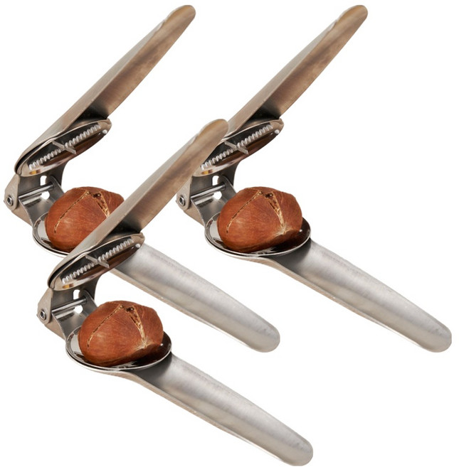 아케이바이 스텐 밤칼집 가위, 3개