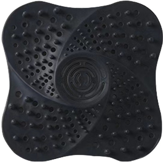 모바이브 욕실용 머리카락 배수구망, 블랙