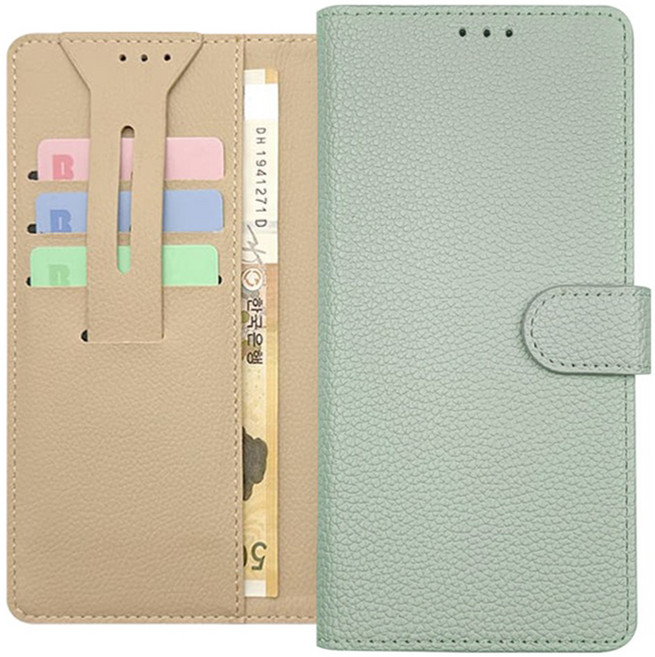 엠피에스 라비오 카드 분실 방지 포켓 다이어리 휴대폰 케이스