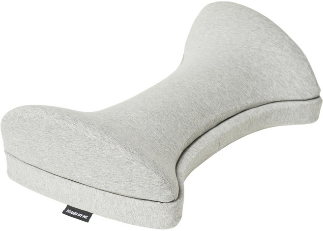 스탠바이미베개 높이조절 분리형 허리베개, 연회색, 1개