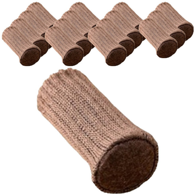 Alleophom 椅子腳防噪音保護套, TYPE6, 16個