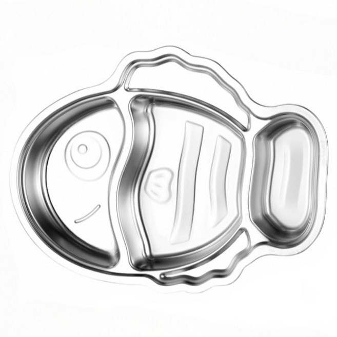 티리티티 304 스테인리스 물고기 식판, 1개, 단품