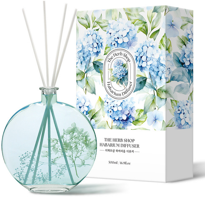 더허브샵 하바리움 디퓨저, 1개, 500ml, 호텔우드