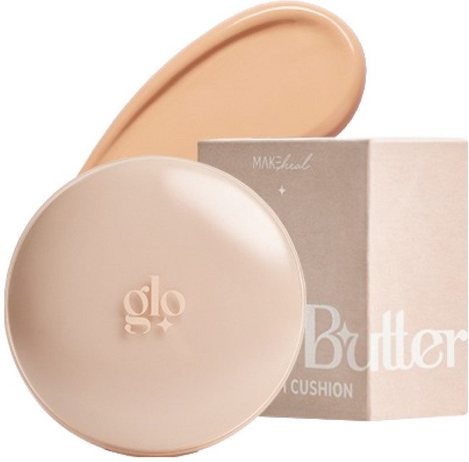 MAKEheal Glow Butter 網紗氣墊粉餅, 23N 晨曦, 1個