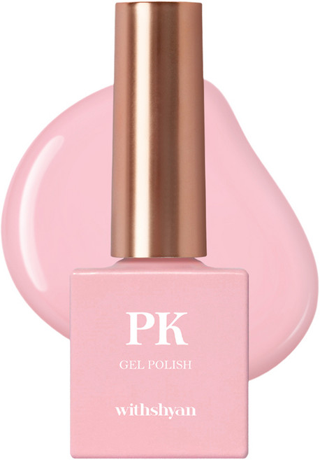 위드샨 젤 폴리쉬 컬러 젤네일, 1개, 10g, GC04 소프트핑크