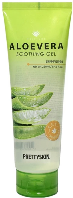 프리티스킨 알로에베라 수딩 젤, 1개, 250ml - 쿠팡
