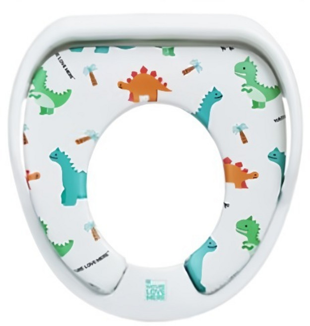 네이쳐러브메레 비데용 유아변기 시트, 플레이다이노 블루