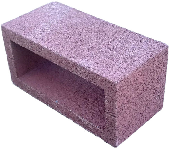 위드블럭 버라이어티 공간블럭 인테리어 마감 직사각형 벽돌, 레드, 1개