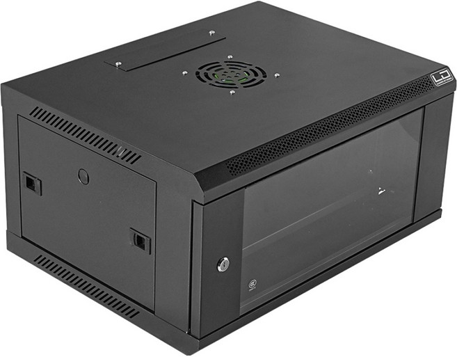 애니포트 엘디 통신장비 장착용 서버 이동식 허브랙 6U 300 x 600 x 450 mm, 1개, LD-HB300