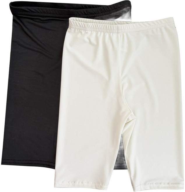 아동용 5부 스판 속바지 2p