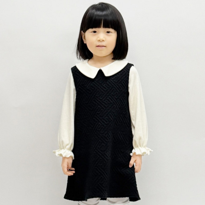 여아용 카라 원피스