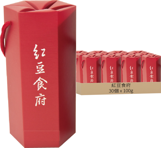 紅豆食府 棗泥核桃糕, 100g, 30個