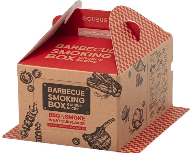 꾸버스 대용량 훈제박스 IGT 겸용 바베큐그릴, 1개