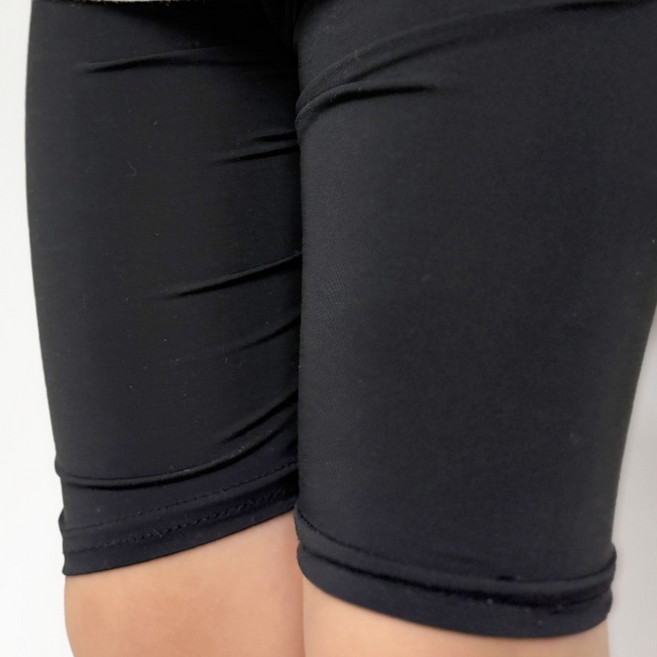 아동용 5부 스판 속바지 2p