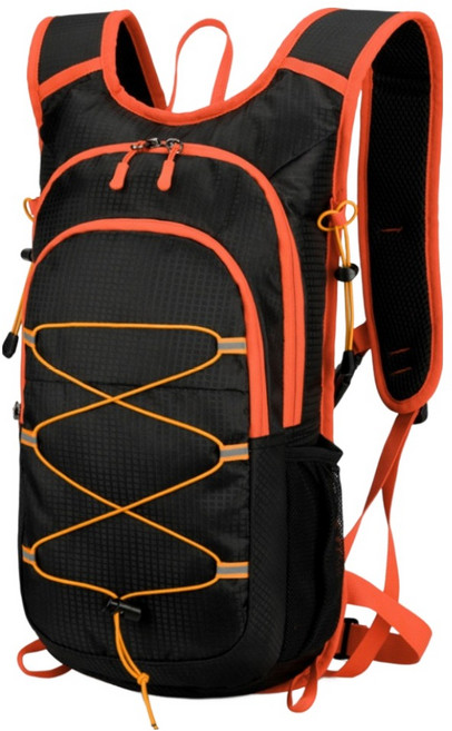 알파마운틴 경량 등산가방 15L, 오렌지