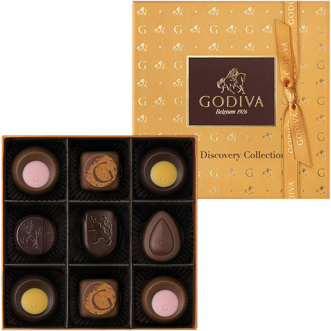 고디바 골드 디스 커버리 9p 세트, 1세트, 101g