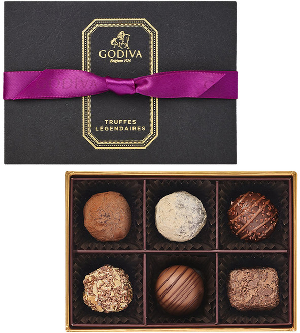 고디바 레전데어트뤼프 6p 세트, 69g, 1개