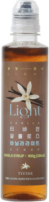 티바인 알룰로스 바닐라 라이트, 400g, 1개