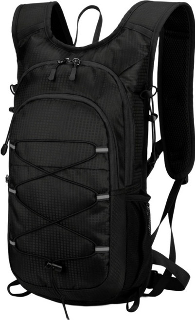 알파마운틴 경량 등산가방 15L, 블랙