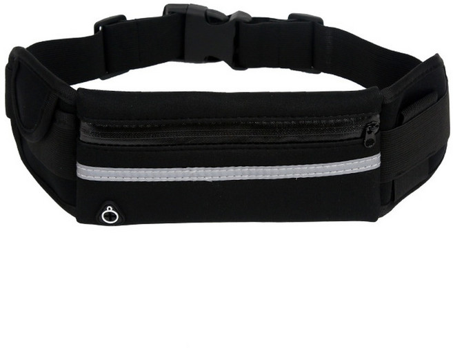 디드로케이 조깅 방수 런닝 벨트, 블랙, 1개