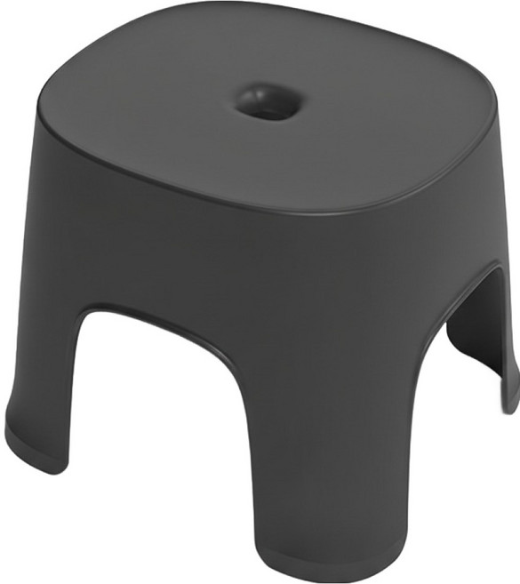 조인메이드 모던 욕실 스툴, 블랙
