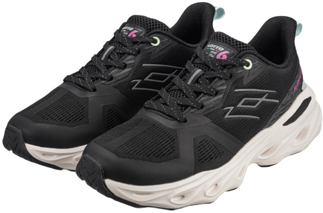 LOTTO 樂得 女款 AIR FLOW 6 奔騰風動跑鞋 寬楦 LT5AWR9730