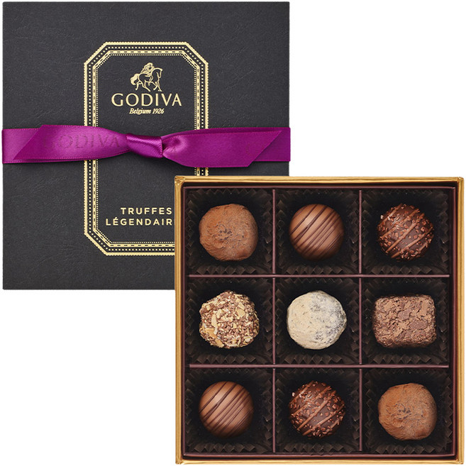 고디바 레전데어트뤼프 9p 세트 103g, 1세트