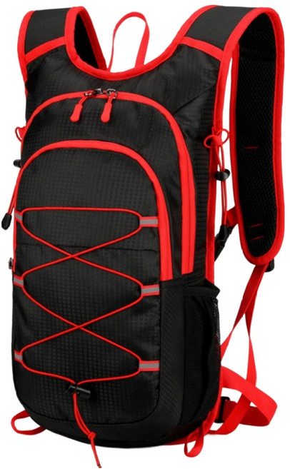 알파마운틴 경량 등산가방 15L, 레드