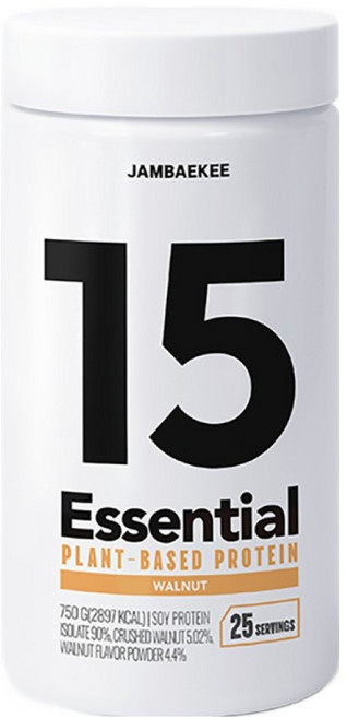 잠백이 에센셜 식물성 단백질 파우더 호두맛, 750g, 1개