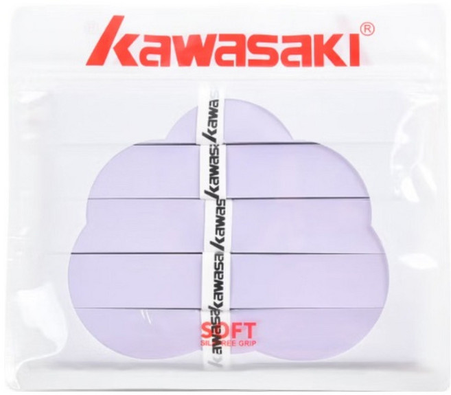 가와사키 울트라 소프트 그립 5p, 퍼플, 1개