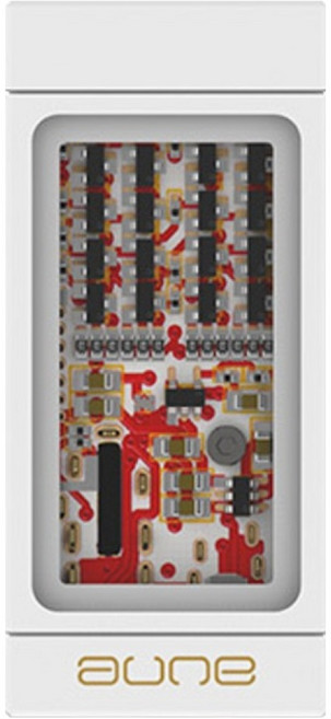 아우네 4.4mm 3.5mm 출력 고해상도 게이밍 포터블 DAC 앰프 스노우화이트, 유키