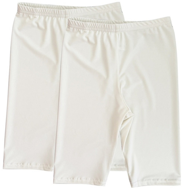 아동용 5부 스판 속바지 2p