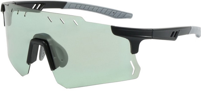 Overcode 戶外馬拉松跑步自行車超輕量運動太陽眼鏡 BRP3194, 灰色, 1個