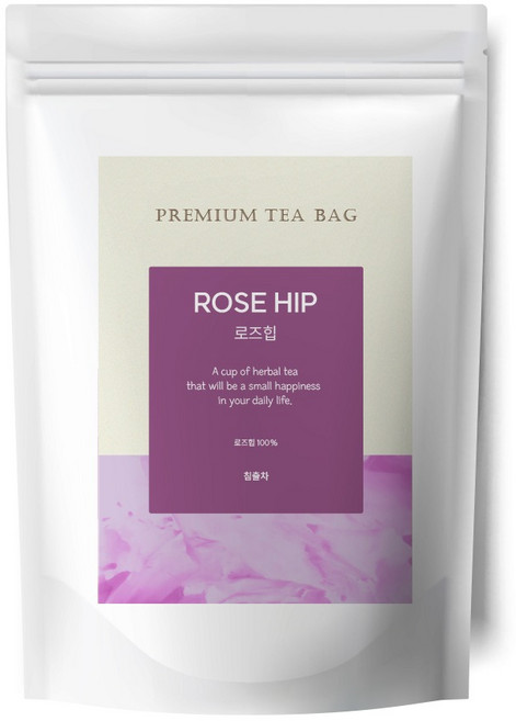 유리아 로즈힙 삼각티백, 1개, 100개입, 1.2g