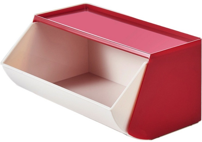 델리리움 벽걸이형 정리 선반 커피 캡슐 보관함 대형 25.9 x 16.5 x 12.1 cm, 레드, 1개