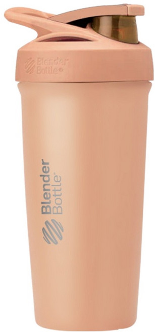 Blender Bottle Strada 不鏽鋼搖搖杯, 蜜桃絨, 710ml, 1個