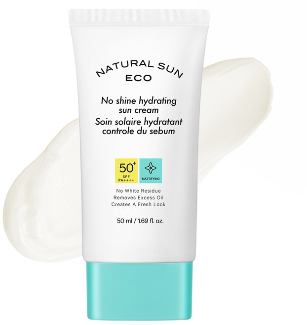 더페이스샵 내추럴 선 피지잡는 수분 선크림 SPF50+ PA+++, 50ml, 1개