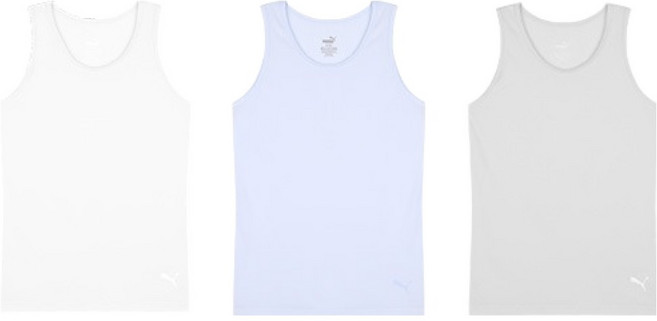 푸마키즈 메쉬 탱크탑 3종 세트